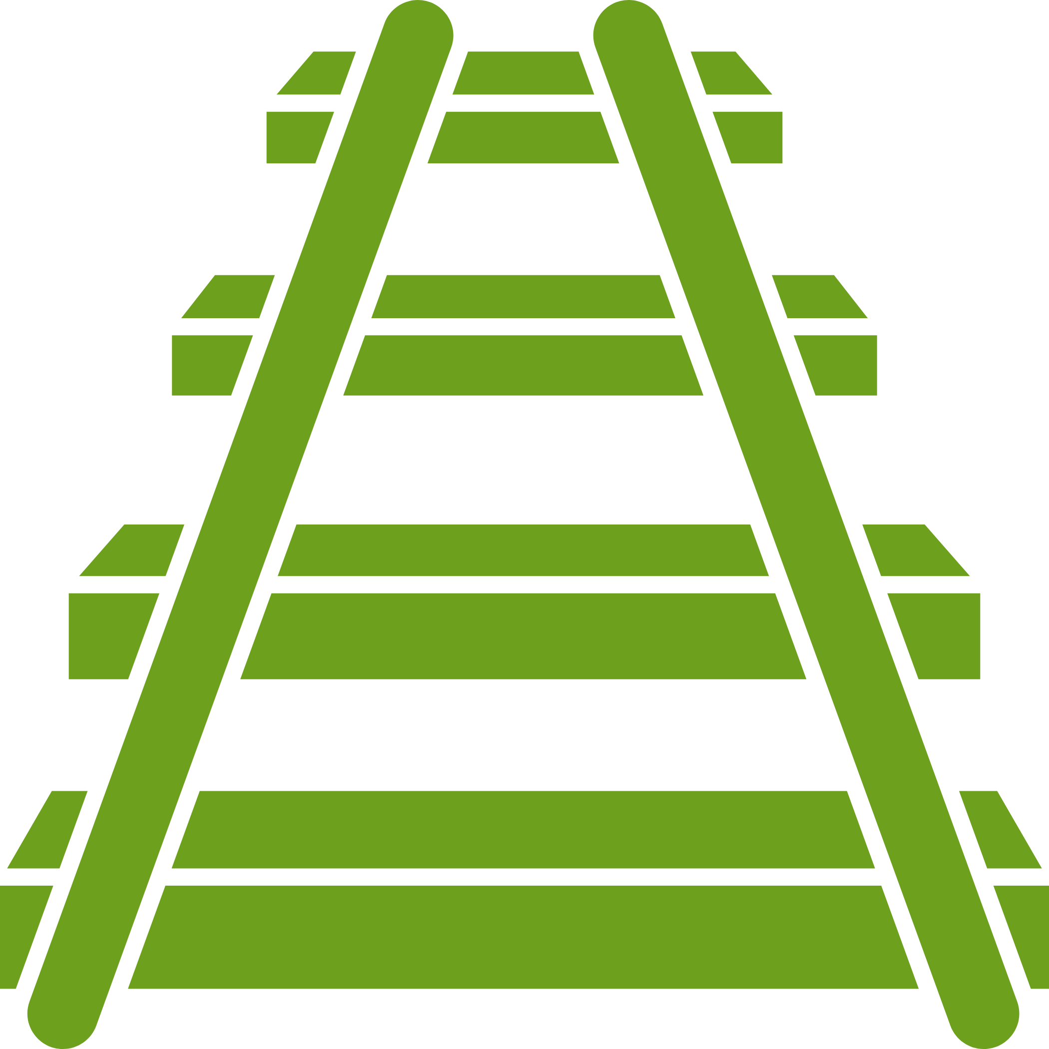 電車の線路を表すアイコン